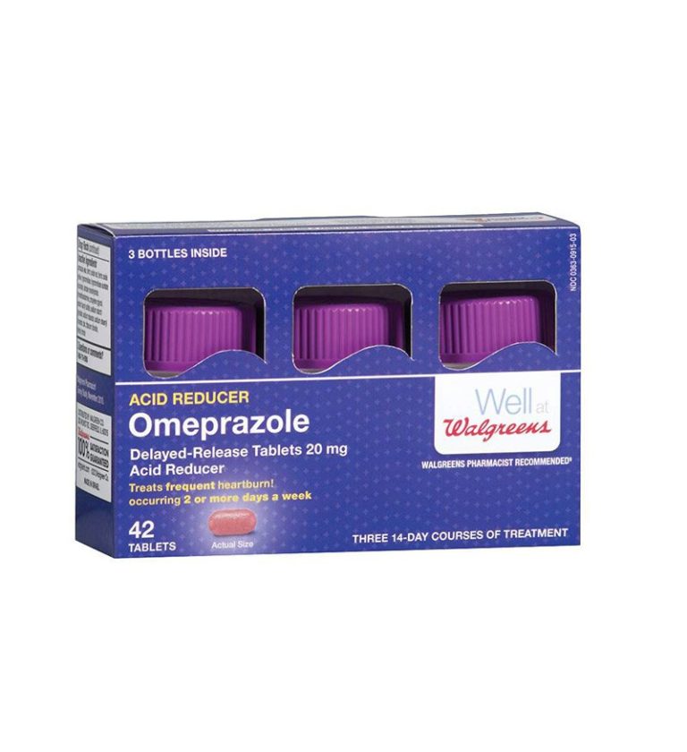 Walgreens Omeprazole Acid Reducer Delayed-Release Tablets – Medicor