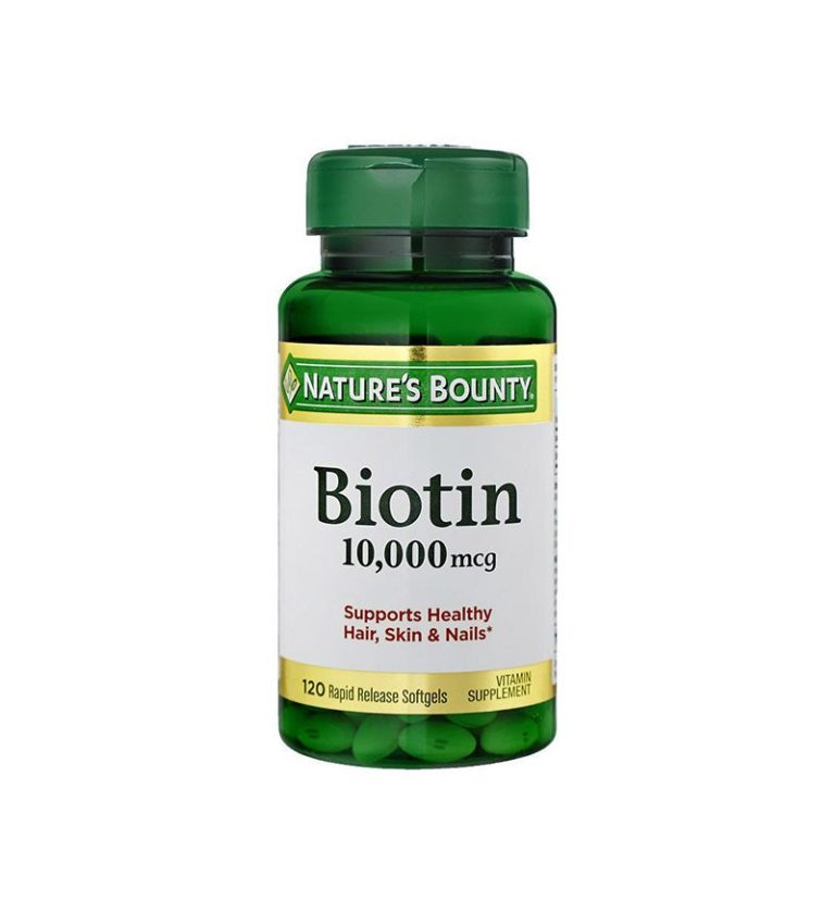 Nature’s Bounty Ultra Strength Biotin 10,000mcg, Softgels – Medicor